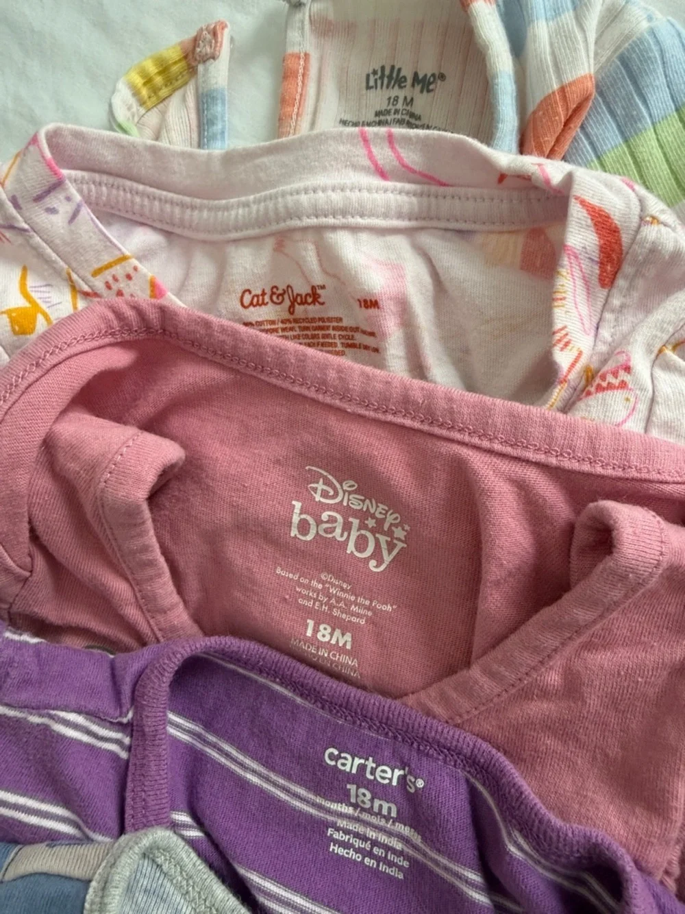 Mixed Girls' Sleepwear Bundle - Purple & Pink Accents